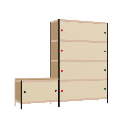 [f164844] Furniture (178x200x42 cm)