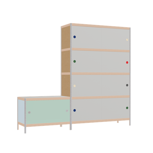 [f164845] Furniture (178x200x42 cm)