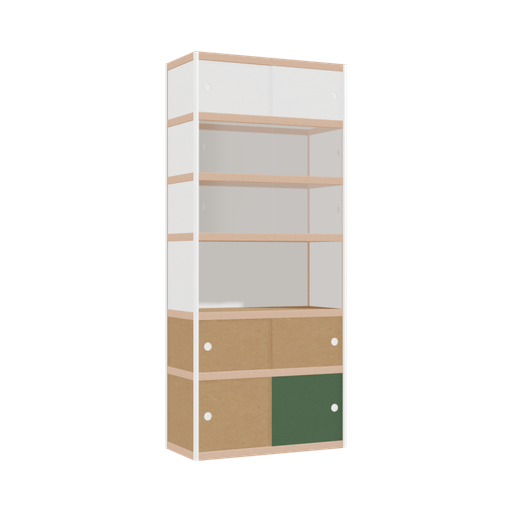 [400531719] Display cabinet (210x90x42 cm)