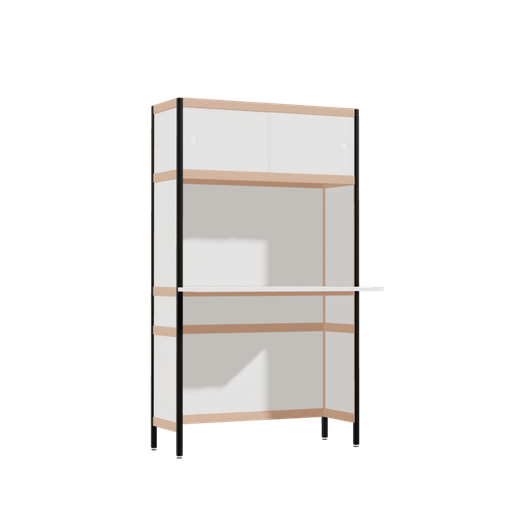 [400531820] Cantilevered desk (155.5x90x53.6 cm)