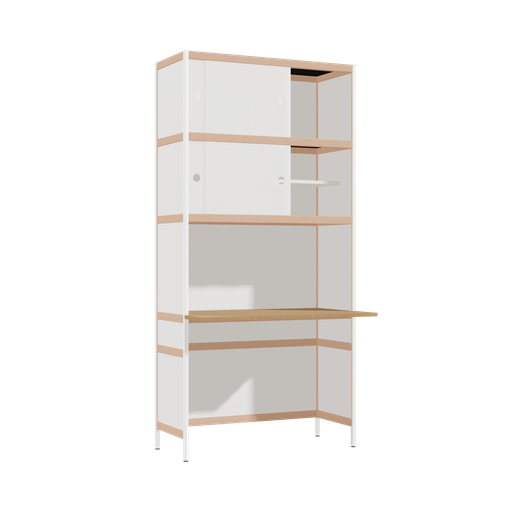 [400531836] Overhangend bureau (206.5x100x63.6 cm)