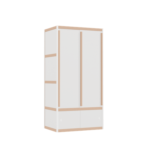 [400212137] Kleerkast (158x80x52 cm)