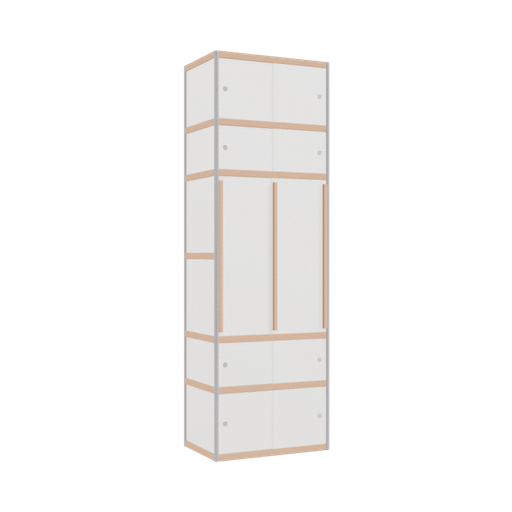 [400531861] Wardrobe (250x80x52 cm)