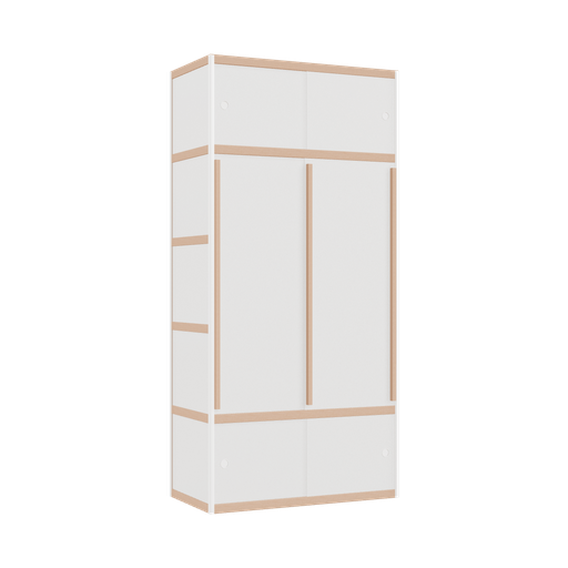 [400531914] Kleerkast (209x100x52 cm)