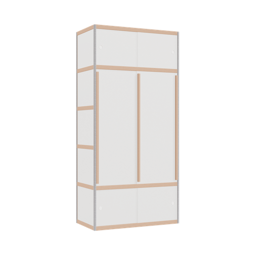 [400531915] Wardrobe (209x100x52 cm)