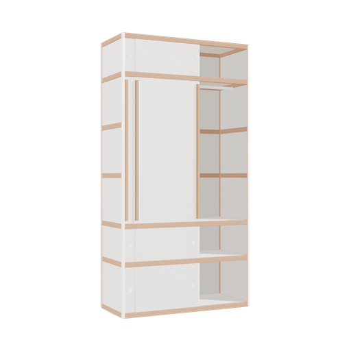 [400532102] Penderie (230x120x52 cm)