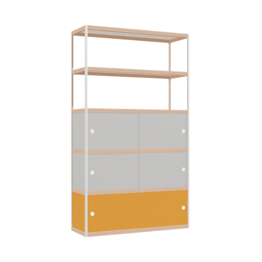 [400532171] Armoire (209x120x42 cm)