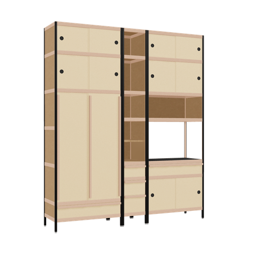 [f165042] Furniture (227.5x192x42 cm)