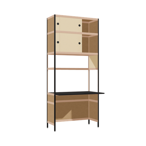 [400532238] Bureau débordant (227.5x100x63.6 cm)