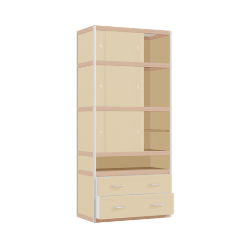 [400532241] Armoire (175.5x80x42 cm)