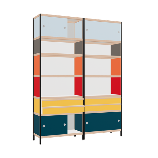 [f165048] Furniture (241x180x42 cm)