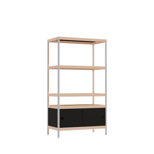 [400532290] Armoire (144.5x80x42 cm)