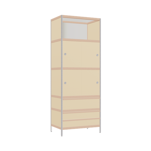 [400532323] Armoire (213x80x52 cm)