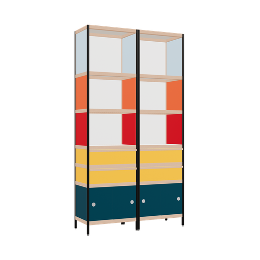 [f165087] Furniture (231x124x42 cm)