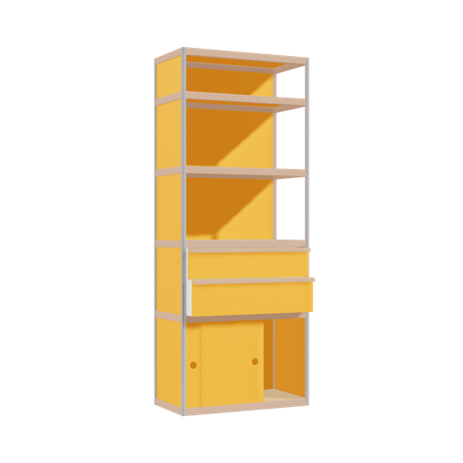[400532358] Armoire (202x80x42 cm)