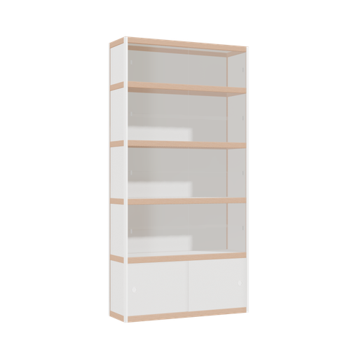[400532376] Display cabinet (199x100x32 cm)