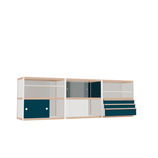 [f165124] Meubles (86x270x52 cm)