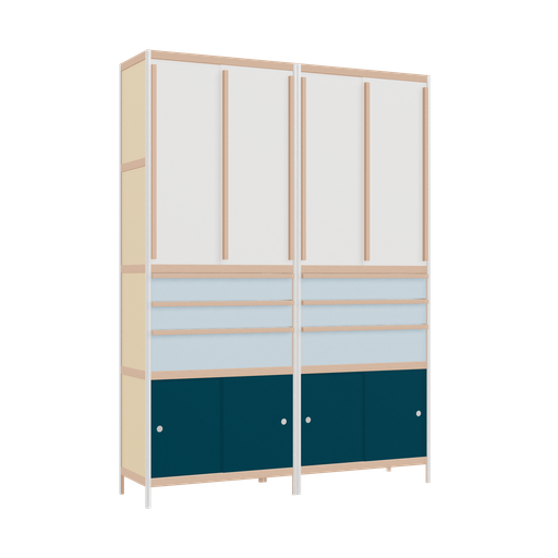 [f165130] Furniture (218x160x42 cm)