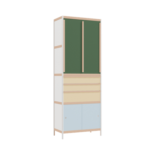 [400532448] Kleerkast (218x80x42 cm)