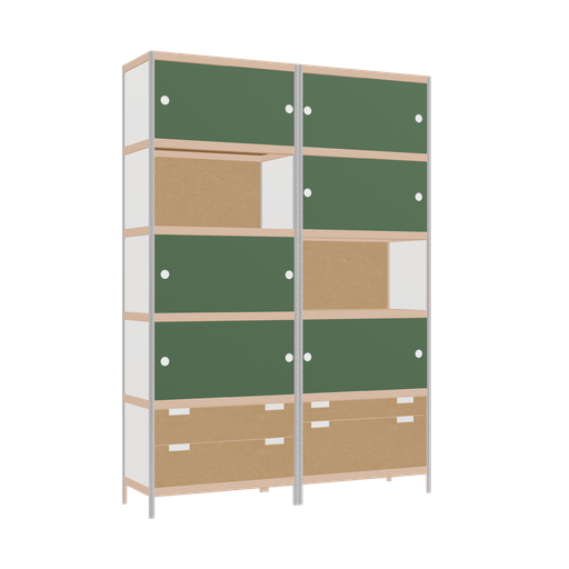 [f165137] Furniture (219x160x42 cm)