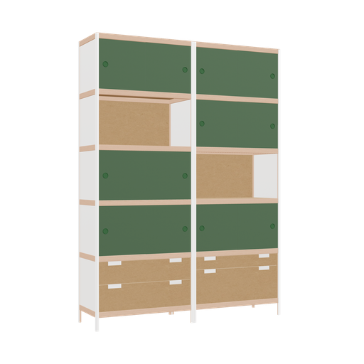 [f165139] Furniture (219x160x42 cm)