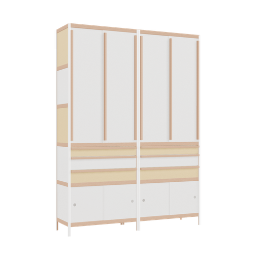 [f165160] Furniture (219x160x42 cm)