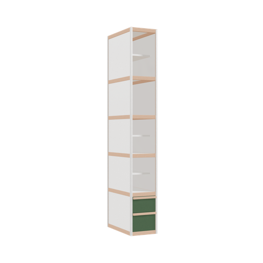 [400532549] Étagère (219x32x62 cm)