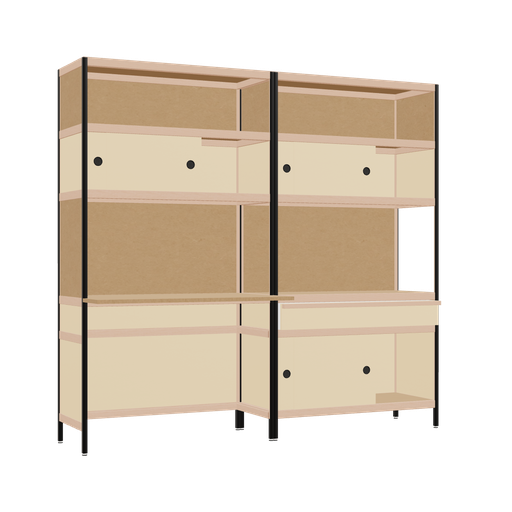 [f165182] Furniture (186.5x200x63.6 cm)