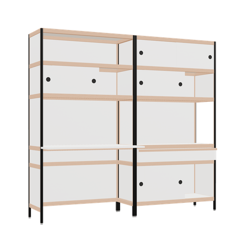 [f165190] Furniture (186.5x200x63.6 cm)