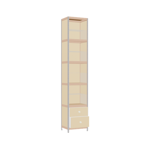 [400532614] Étagère (214x42x32 cm)