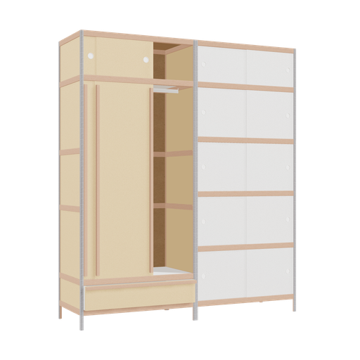 [f165211] Furniture (209x180x52 cm)