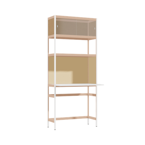 [400532679] Cantilevered desk (186.5x80x53.6 cm)