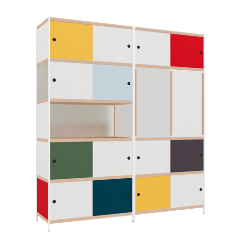 [f165236] Furniture (268x240x62 cm)