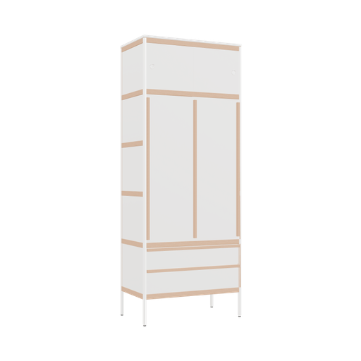 [400532698] Kleerkast (231.8x90x52 cm)