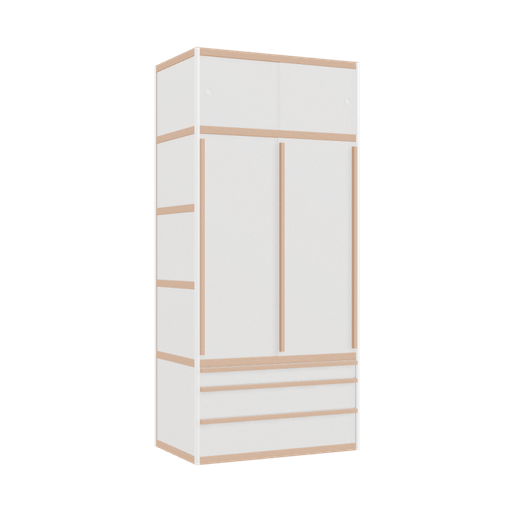 [400532729] Kleerkast (219x100x62 cm)