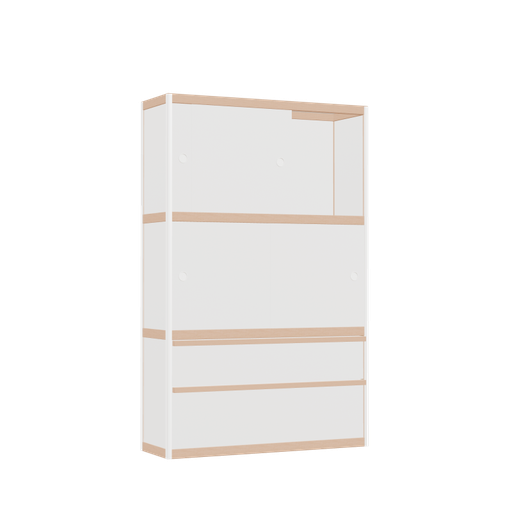 [400532769] Armoire (157x100x32 cm)