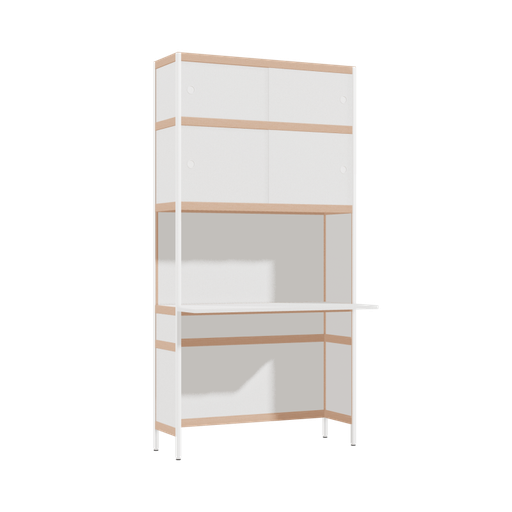 [400532785] Bureau débordant (196.5x100x53.6 cm)