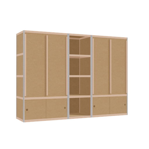 [f165275] Furniture (168x232x52 cm)