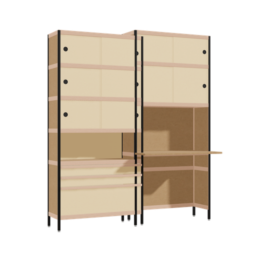 [f165276] Furniture (196.5x180x53.6 cm)