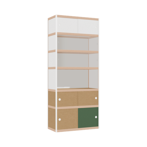 [400532814] Display cabinet (210x90x42 cm)