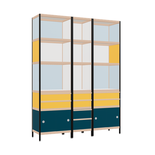 [f165306] Furniture (220x166x42 cm)