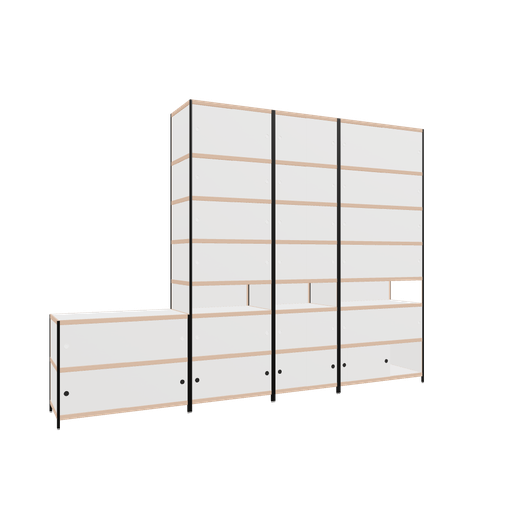 [f165307] Furniture (299x410x62 cm)