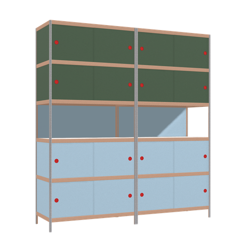 [f165316] Furniture (219x200x52 cm)