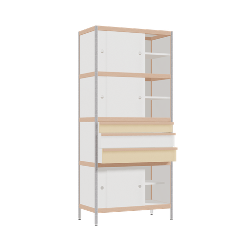 [400533008] Armoire (179x80x42 cm)