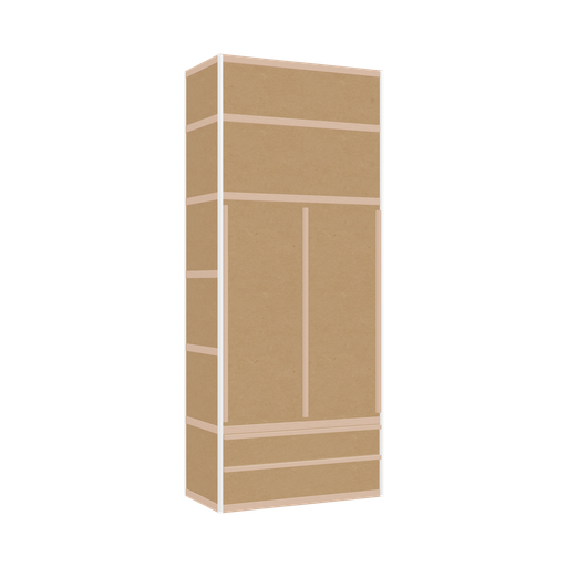 [400533166] Wardrobe (240x100x52 cm)