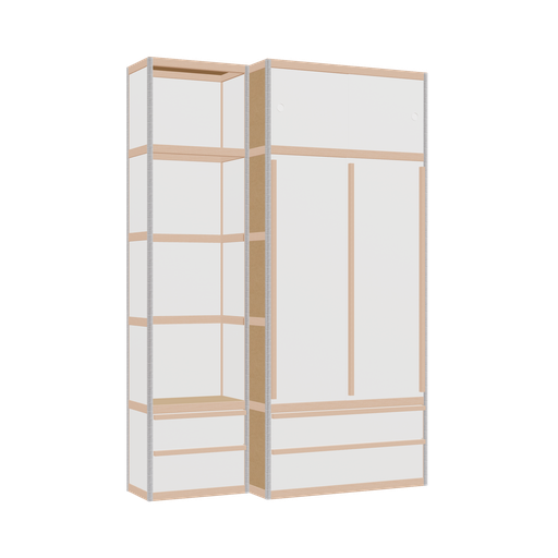 [f165428] Furniture (209x142x52 cm)