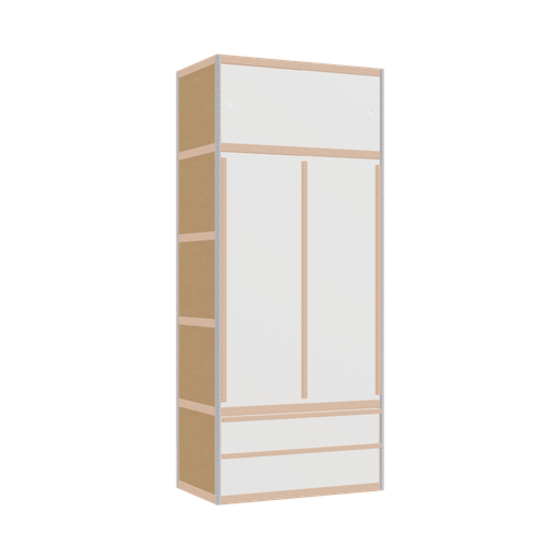 [400533202] Penderie (209x90x52 cm)