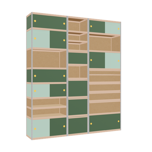 [f165437] Furniture (262x222x42 cm)