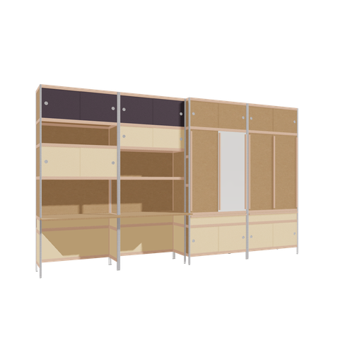 [f165456] Furniture (237.5x400x63.6 cm)