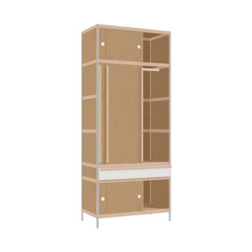 [400533284] Penderie (237.5x100x52 cm)